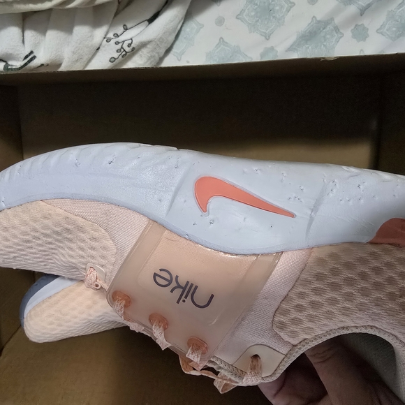 Nike Pink and White Sneakers - Picture 5 of 7